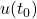 u(t_0)