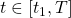 t\in [t_1,T]