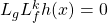 L_gL^k_fh(x)=0