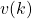 v(k)
